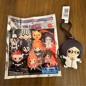 Bleach Uryu Ishida Figural Bag Clip